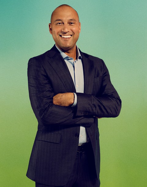 Derek Jeter photographed by Herring & Herring